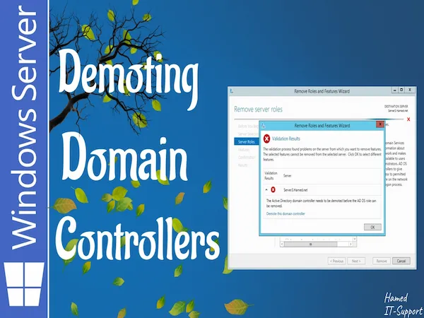 Demoting Domain Controllers